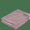 CASA RECYCLE Gants De Toilette Set De 2 Mauve