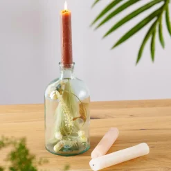 CASA RETRO Vase Bouteille Transparent