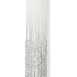 CASA RIBGLI Bougie Côtelée Blanc