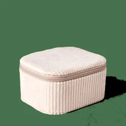 CASA RIBS Boîte à Bijoux Blanc Cassé