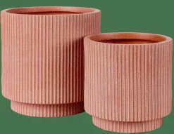 CASA ROMA TERRA Pot De Jardin Rouge Clair