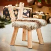 Enfant CASA RUDOLF Tabouret Naturel