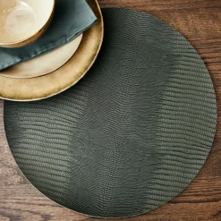 CASA SERPA Set De Table Brun Clair