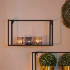 CASA SHORP Étagère à Suspendre Noir