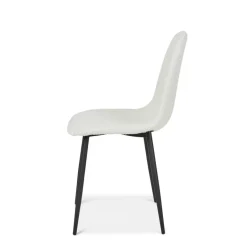 CASA SILKE Chaise De Salle à Manger Bouclette