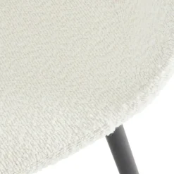 CASA SILKE Chaise De Salle à Manger Bouclette