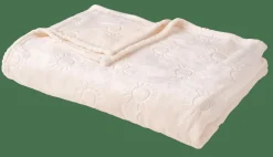 CASA SOLA Plaid Blanc