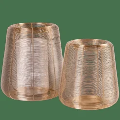 CASA STELLAR Lanterne Doré