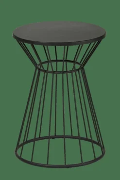 CASA STRAPES Table D'appoint Noir