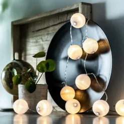 CASA STRUNG Guirlande Lumineuse 10 Leds Blanc