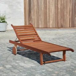 CASA SUN Chaise Longue Naturel
