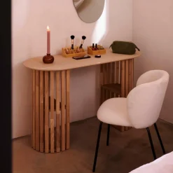 CASA TATE Chaise Salle à Manger Blanc