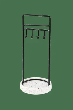 CASA TERRAZZO Porte-bijoux Noir, Blanc, Gris
