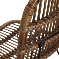 CASA TOBA Chaise De Salle à Manger Noir, Brun