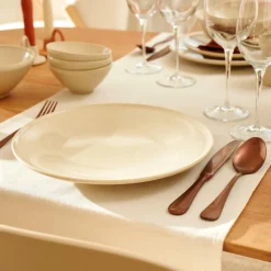 CASA TOKO SAND Assiette Beige