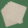 CASA UNI Set De 20 Serviettes Beige