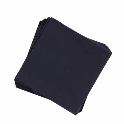 CASA UNI Set De 20 Serviettes Bleu Foncé