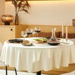 CASA UNILINE Nappe Blanc Cassé