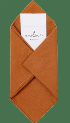CASA UNILINE Serviette Brun