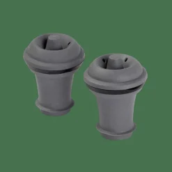 CASA VACUVIN Bouchons à Vin Set De 2 Gris
