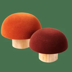 CASA VELVET Champignon Naturel, Multicolore
