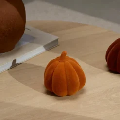 CASA VELVET Citrouille Rouge