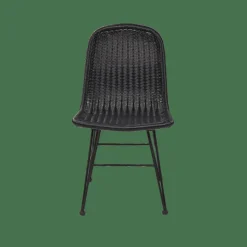 CASA VIENNA Chaise De Salle à Manger Noir