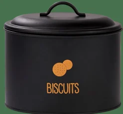 CASA VIRA Boîte Pour Biscuits Noir