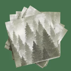 CASA WALD Set De 20 Serviettes Diverses Couleurs