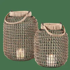 CASA WAVE Lanterne Naturel