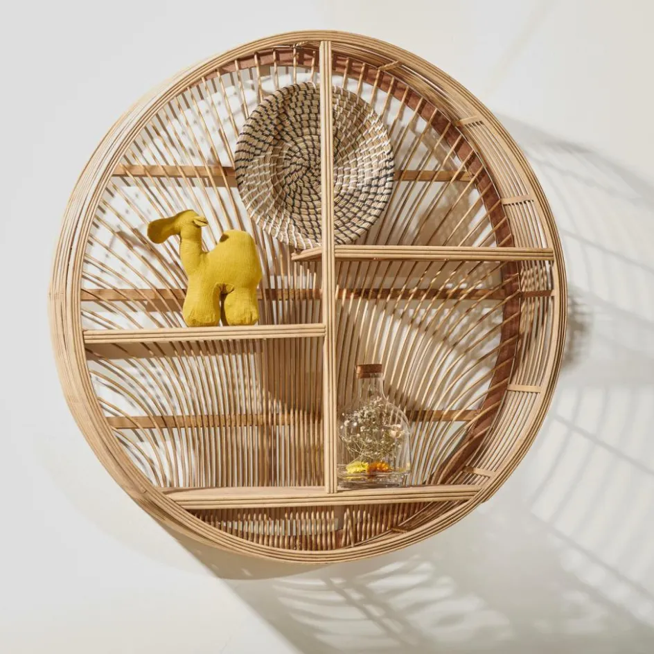 CASA WAYI Étagère à Suspendre Naturel