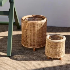 CASA WEBBING Lanterne Naturel