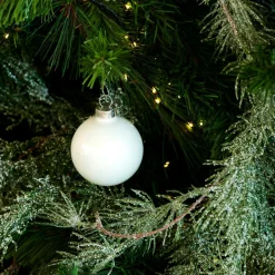 CASA WHITE Rideau à Franges Blanc