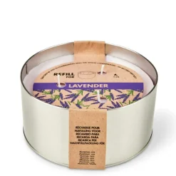 CASA WOOD Recharge Bougie De Jardin Mauve