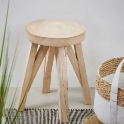 CASA XANDER Table D'appoint Naturel