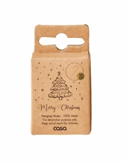 CASA X-MAS Set à Pâtisserie 4P. Spatule Avec 3 Emporte-pièces Doré, Multicolore