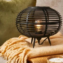 CASA ZANZI Lampe De Table E27 Noir