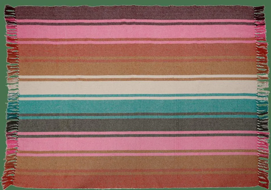 CASA ZIYA Plaid Multicolore